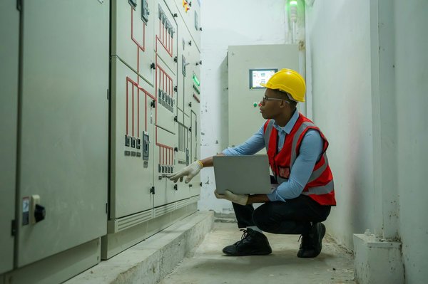 Bouton d'arrêt d'urgence pour armoires électriques : sécurité assurée